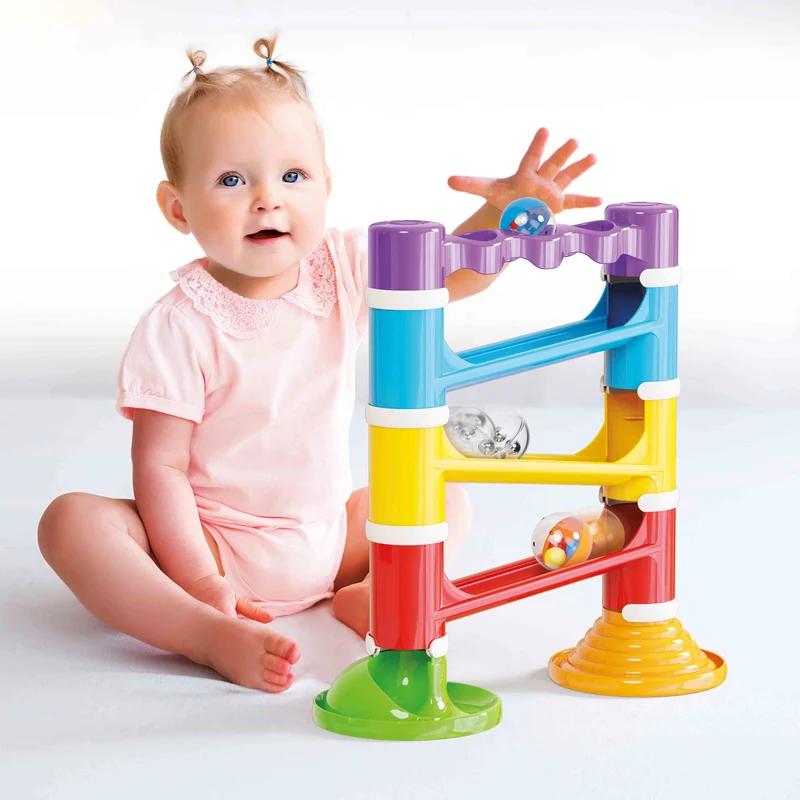 Quercetti Migoga Tower Sounds Marble Run Track 3 Balls