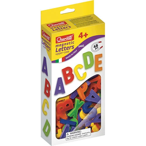 International Playthings Upper Case Magnetic Letters 48-Piece Educational Set