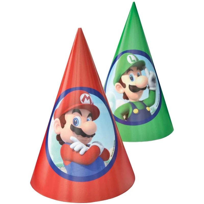 Super Mario Favour Party Supplies Kit, 8 Guests