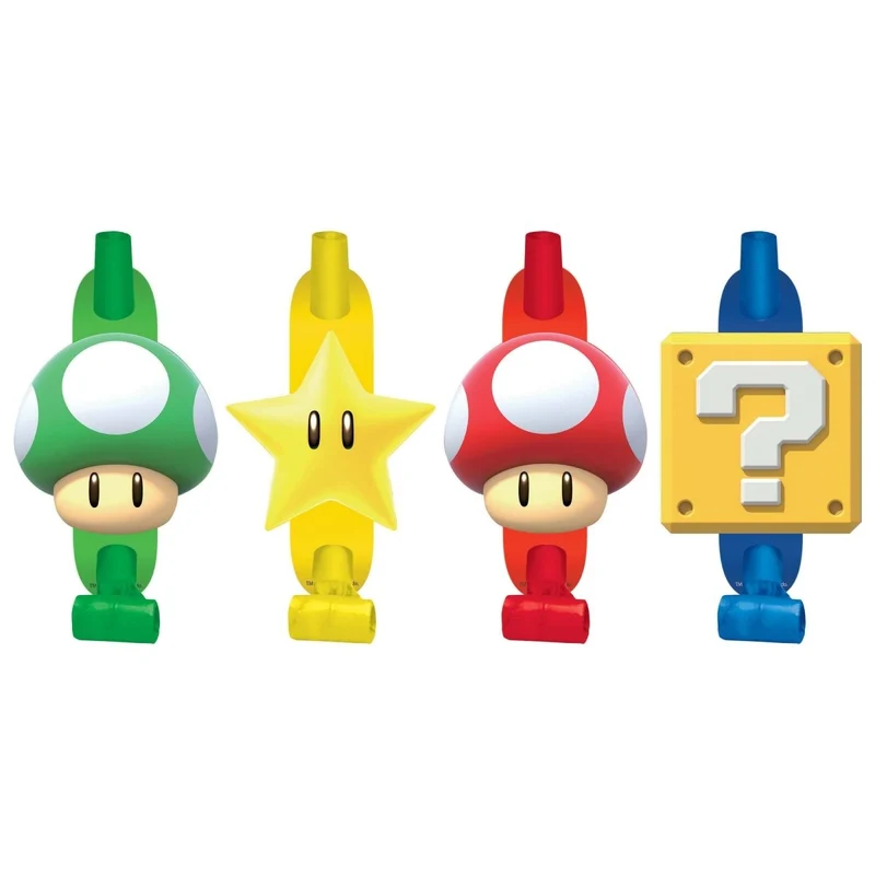 Super Mario Favour Party Supplies Kit, 8 Guests
