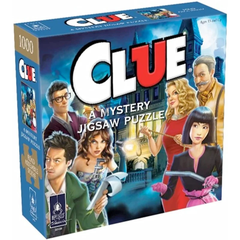 Clue Mystery Jigsaw Puzzle