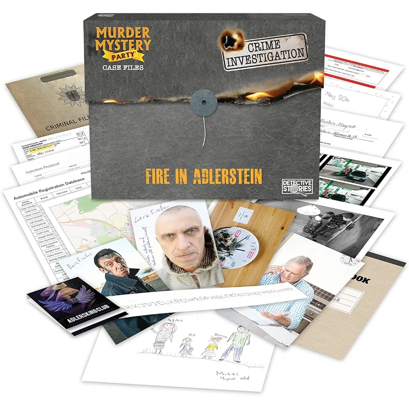 Murder Mystery Party Case Files