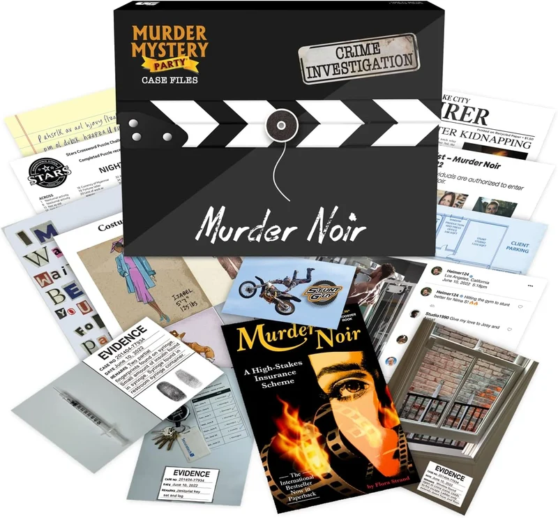 Murder Mystery Party Case Files