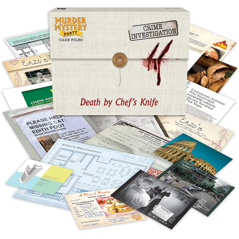 Murder Mystery Party Case Files