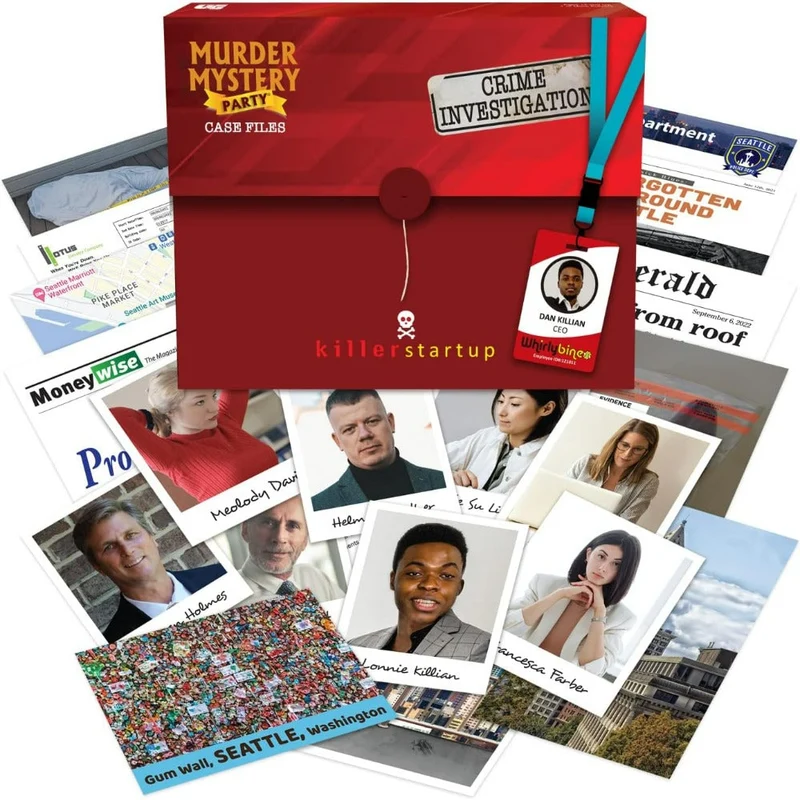 Murder Mystery Party Case Files