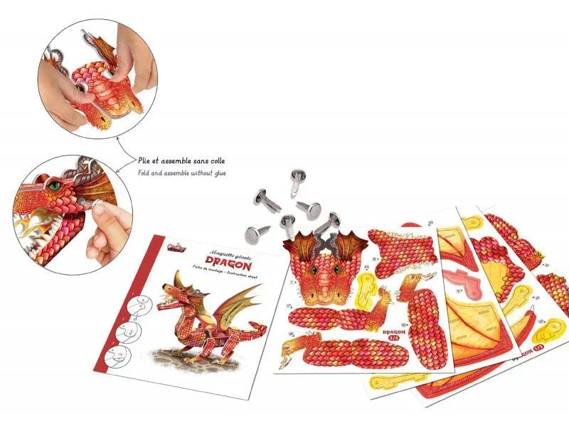 Maquette géante Dragon 3D - Crealign