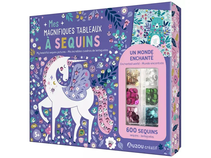 Mes Magnifiques tableaux à sequins - Auzou