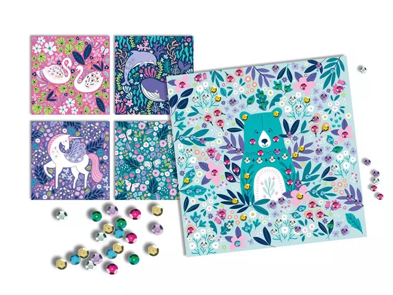 Mes Magnifiques tableaux à sequins - Auzou