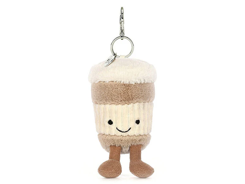Peluche porte-clé Coffee to go - 8 cm - Jellycat