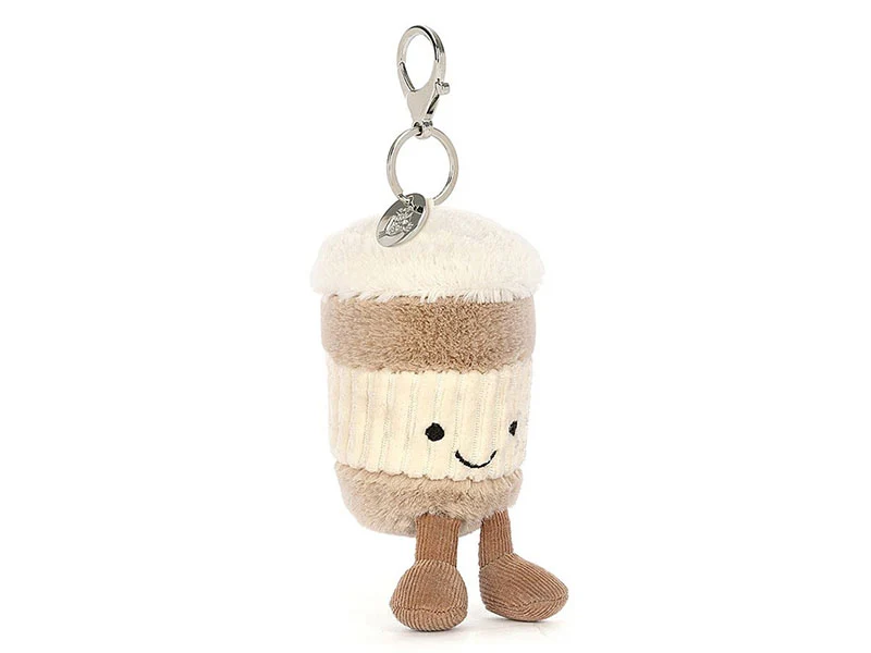Peluche porte-clé Coffee to go - 8 cm - Jellycat