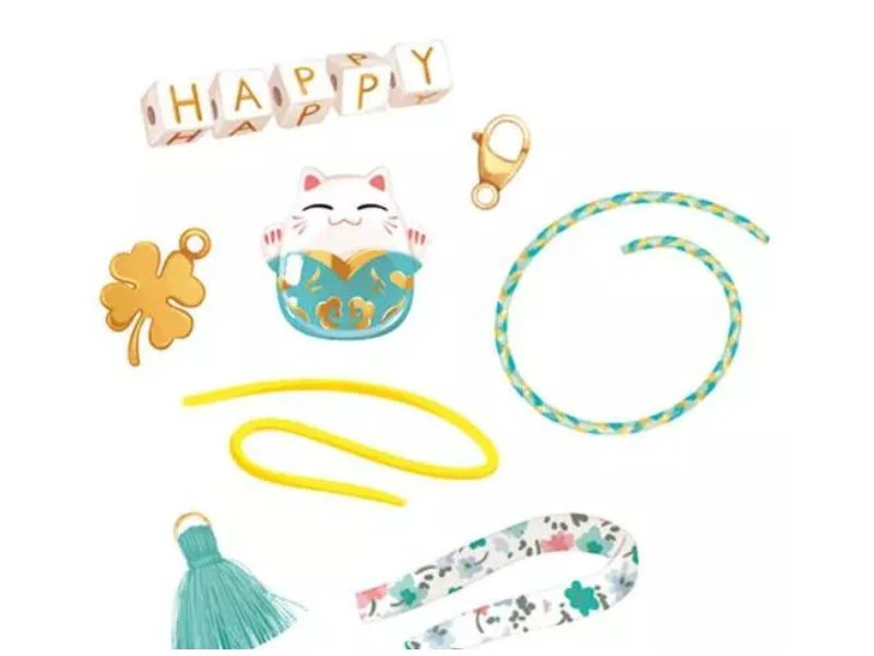Kit créatif - Mon accumulation de bracelets Kawaii - Auzou