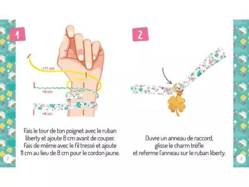Kit créatif - Mon accumulation de bracelets Kawaii - Auzou