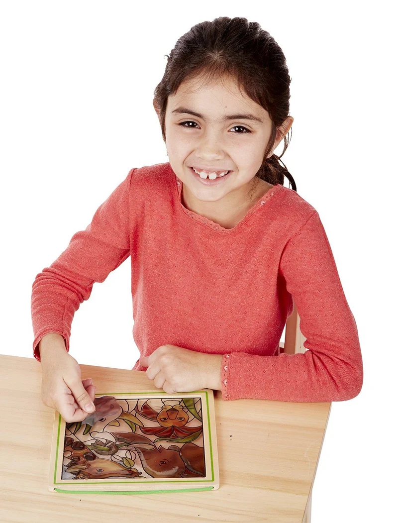Melissa & Doug Stained Glass Safari / Safari en vitrail