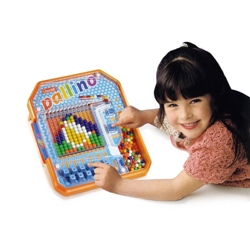 Quercetti Pallino Educational Mosaic Toy with Colored Balls