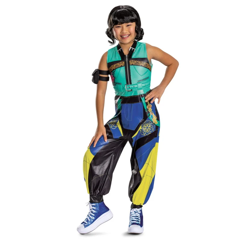 Kpop Demon Hunters Zoey Wig for Kids, Black Wig
