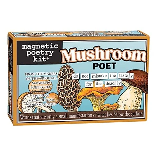 Mushroom Poet - Magnetic poety