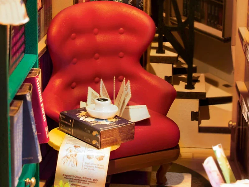 Book Nook - Pièce miniature - Bookstore