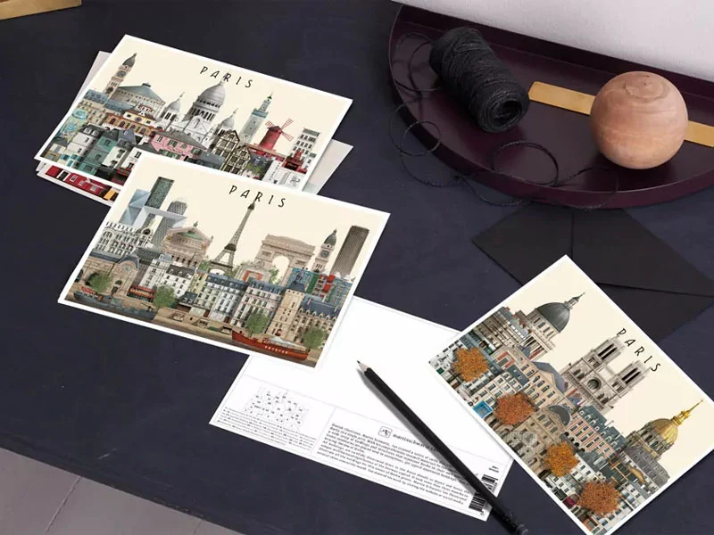 Carte postale A5 Paris III - Martin Schwartz