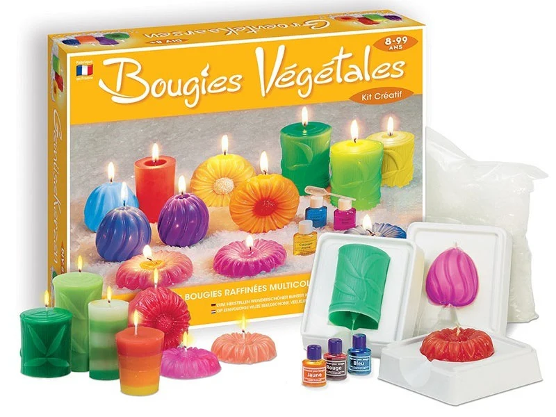 Coffret fabrique à bougies végétales - Sentosphère