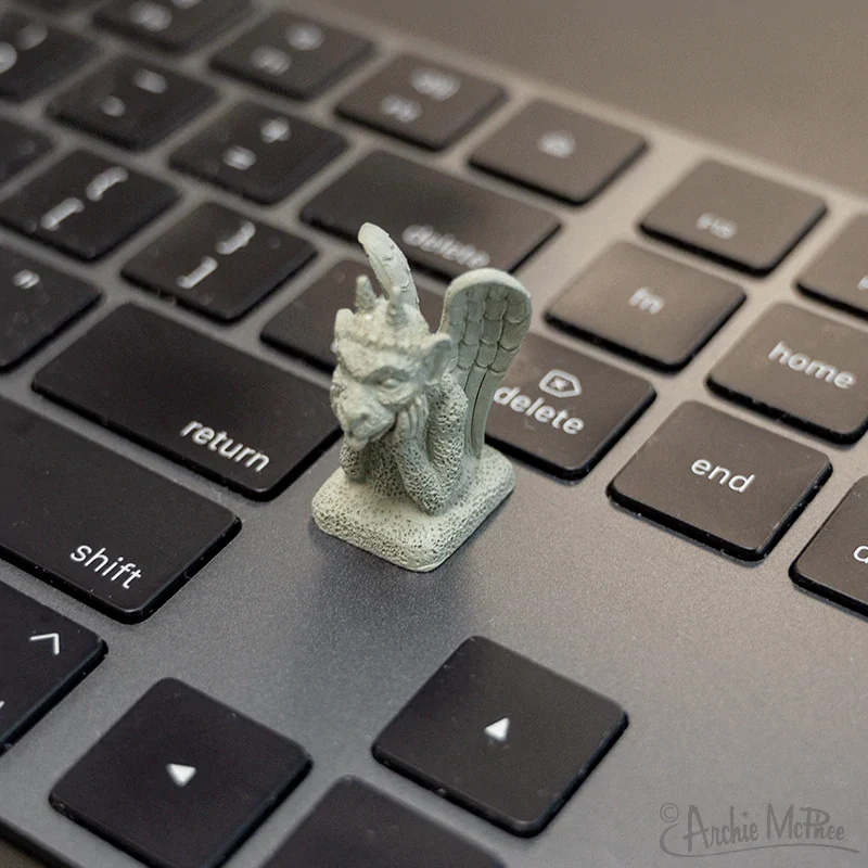 Itty Bitty Gargoyles set of 4