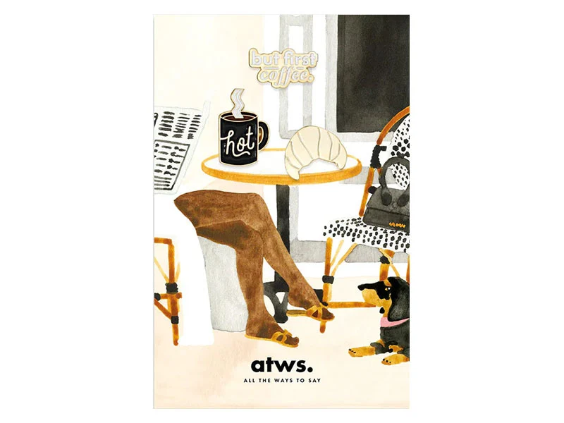 Pin's But First Coffee - ATWS