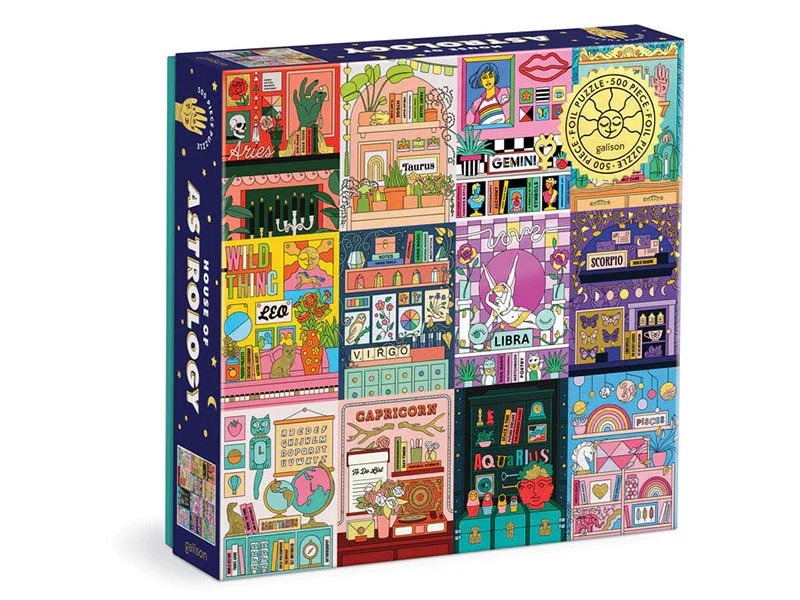 Puzzle House of Astrology - 500 pièces - Galison