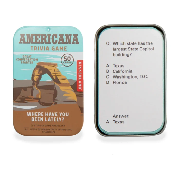 Trivia Tin Game