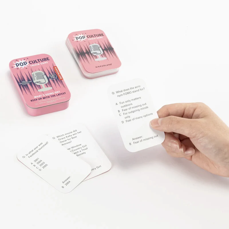 Trivia Tin Game
