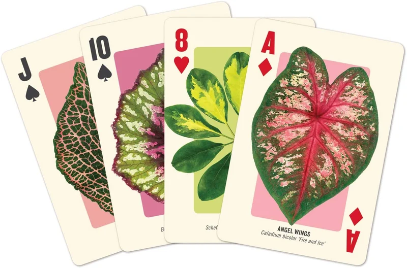 Fancy Plants Playing Cards