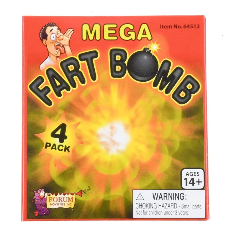Mega Fart Bomb - 4 pack