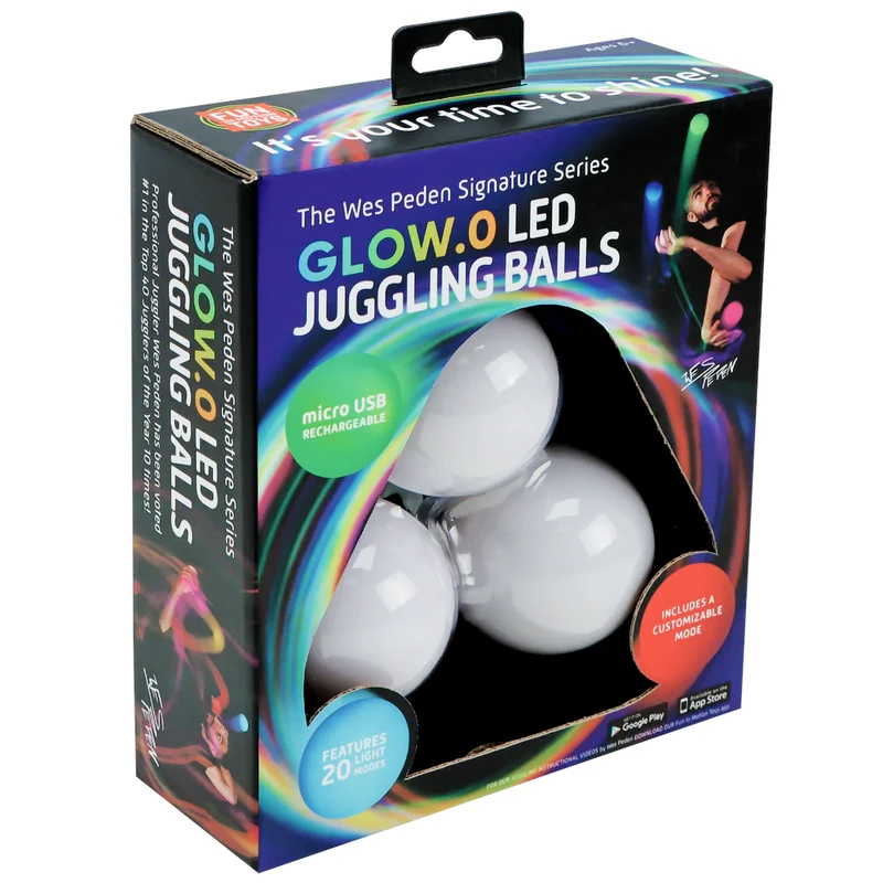 Glow O LED Juggling Balls