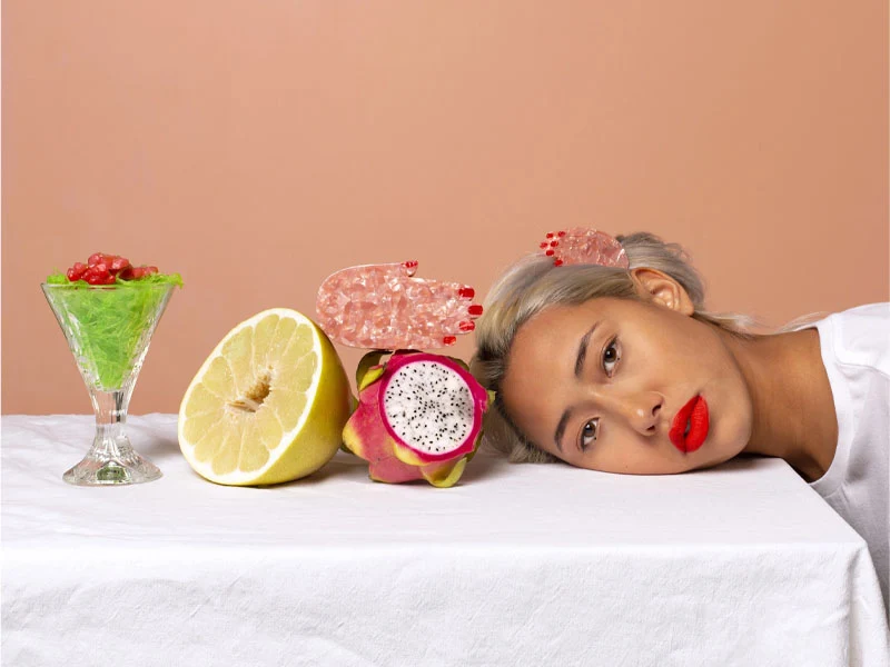 Pince à cheveux - Main