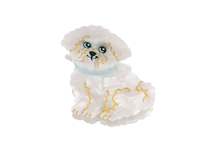 Pince à cheveux - Bichon