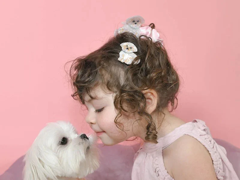 Pince à cheveux - Bichon
