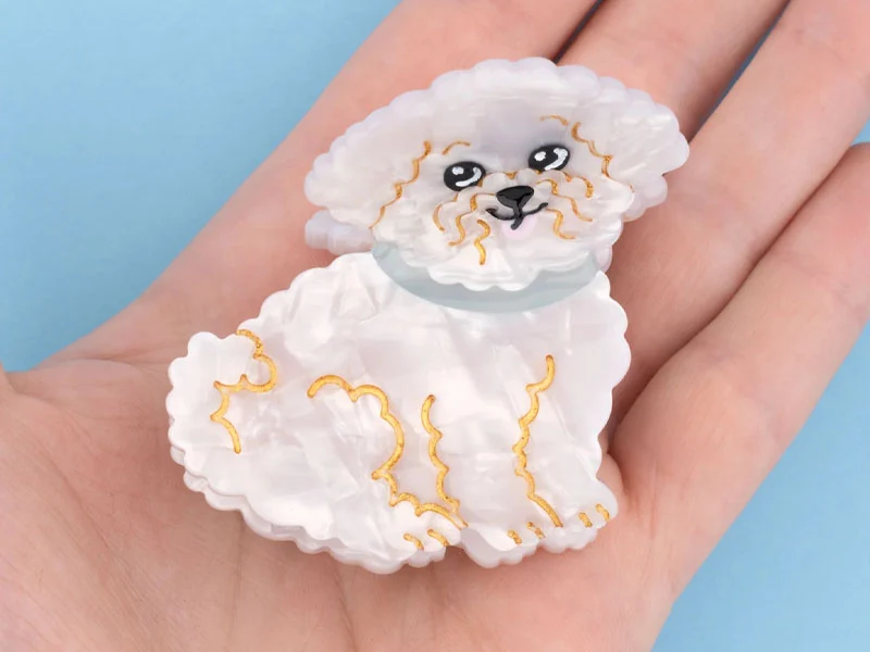 Pince à cheveux - Bichon