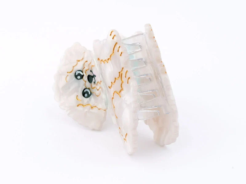 Pince à cheveux - Bichon