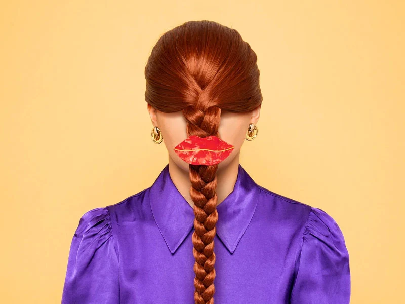Pince à cheveux - Bouche