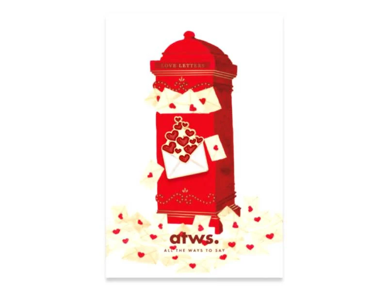 Pin's Hearts Envelop - ATWS
