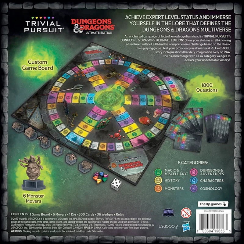 Dungeons & Dragons Ultimate Trivial Pursuit