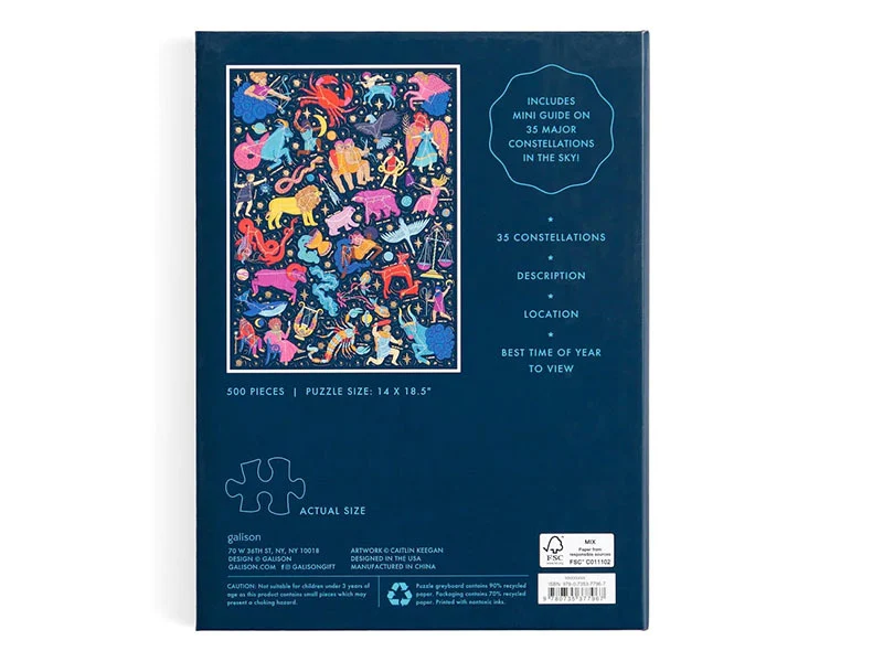 Puzzle Stargazing - 500 pièces - Galison
