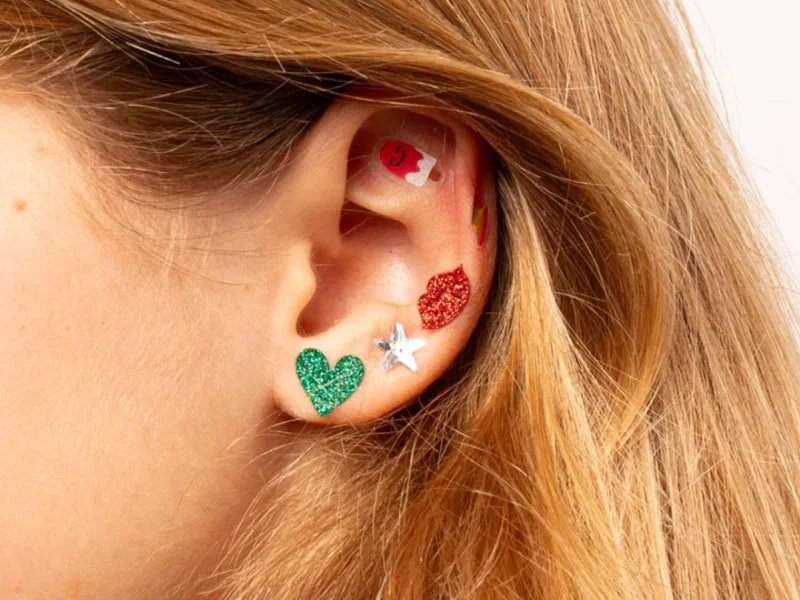 Boucles d'oreilles Stickers - Kawai- OMY