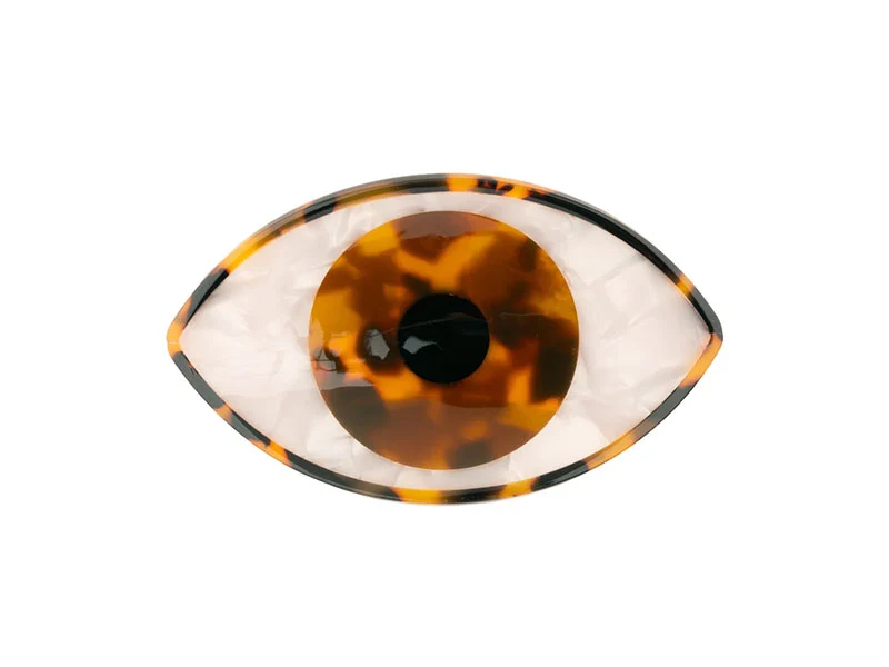 Pince à cheveux - Oeil Marron - Coucou Suzette