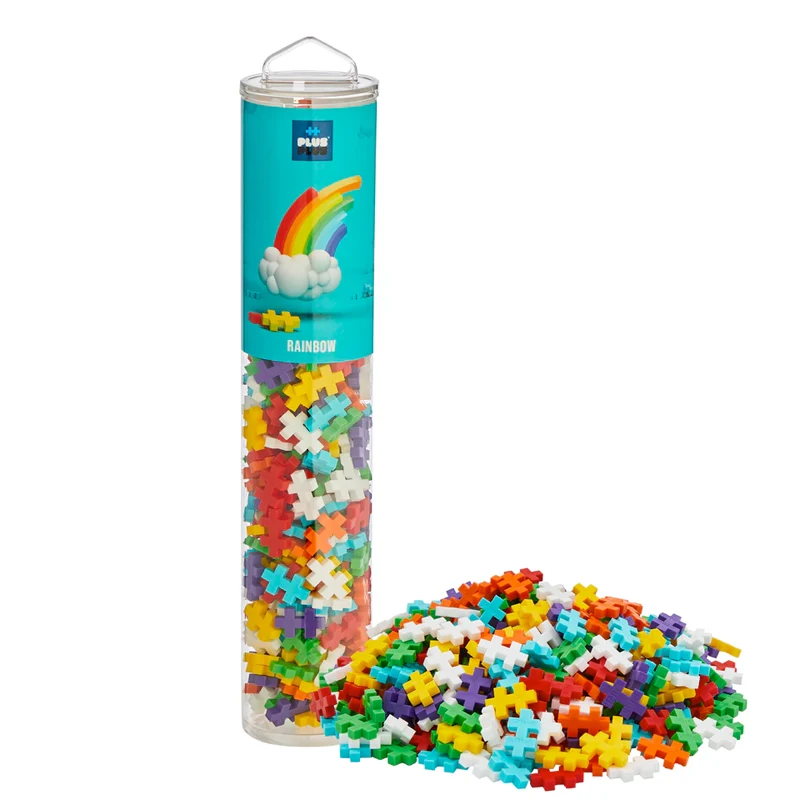 Plus Plus Tube - 240 pc Rainbow Mix