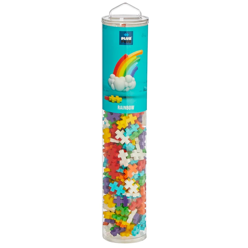 Plus Plus Tube - 240 pc Rainbow Mix