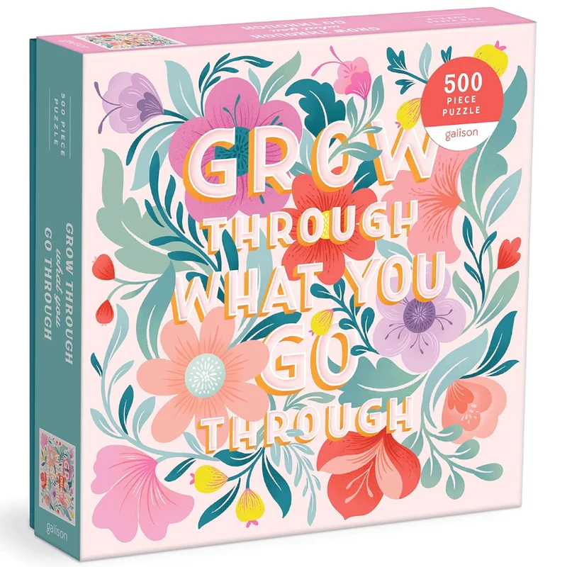 Grow Through What You Go Through 500 Piece Puzzle-