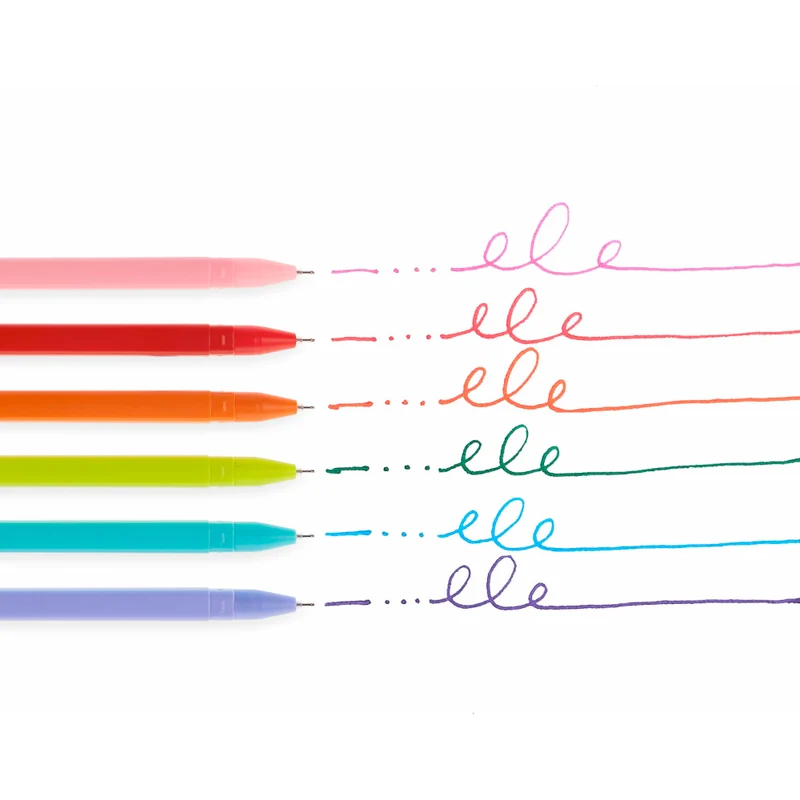 Fine Lines Gel pens set of 6-