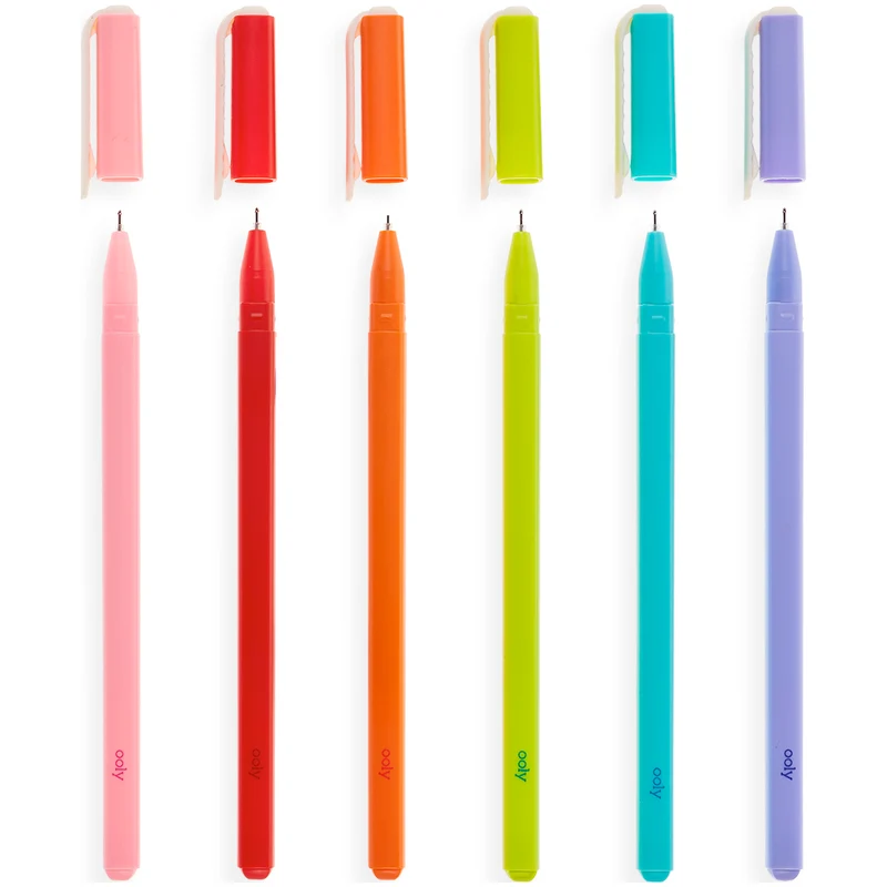 Fine Lines Gel pens set of 6-