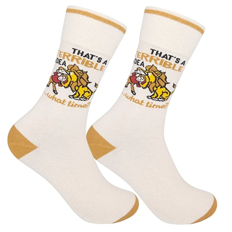 That's A Terrible Idea, What Time? Socks-