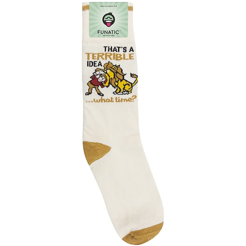 That's A Terrible Idea, What Time? Socks-