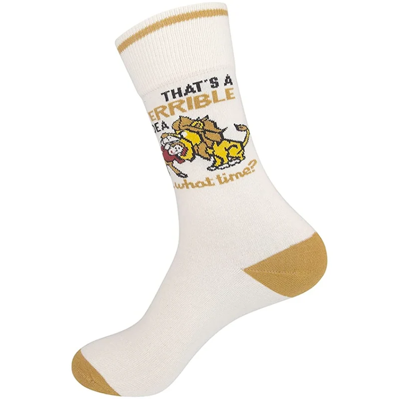 That's A Terrible Idea, What Time? Socks-